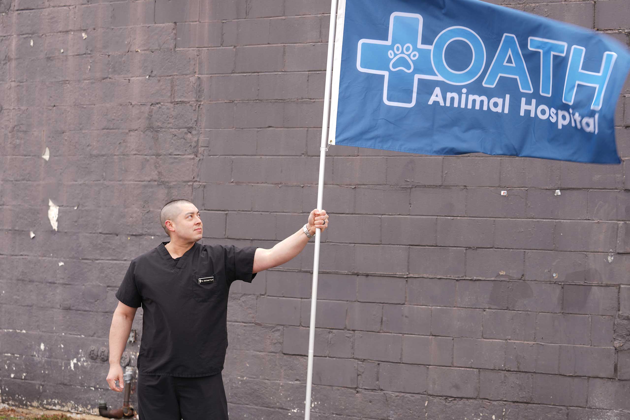 Dr. Funk is Only Practicing at Oath Animal Hospital!