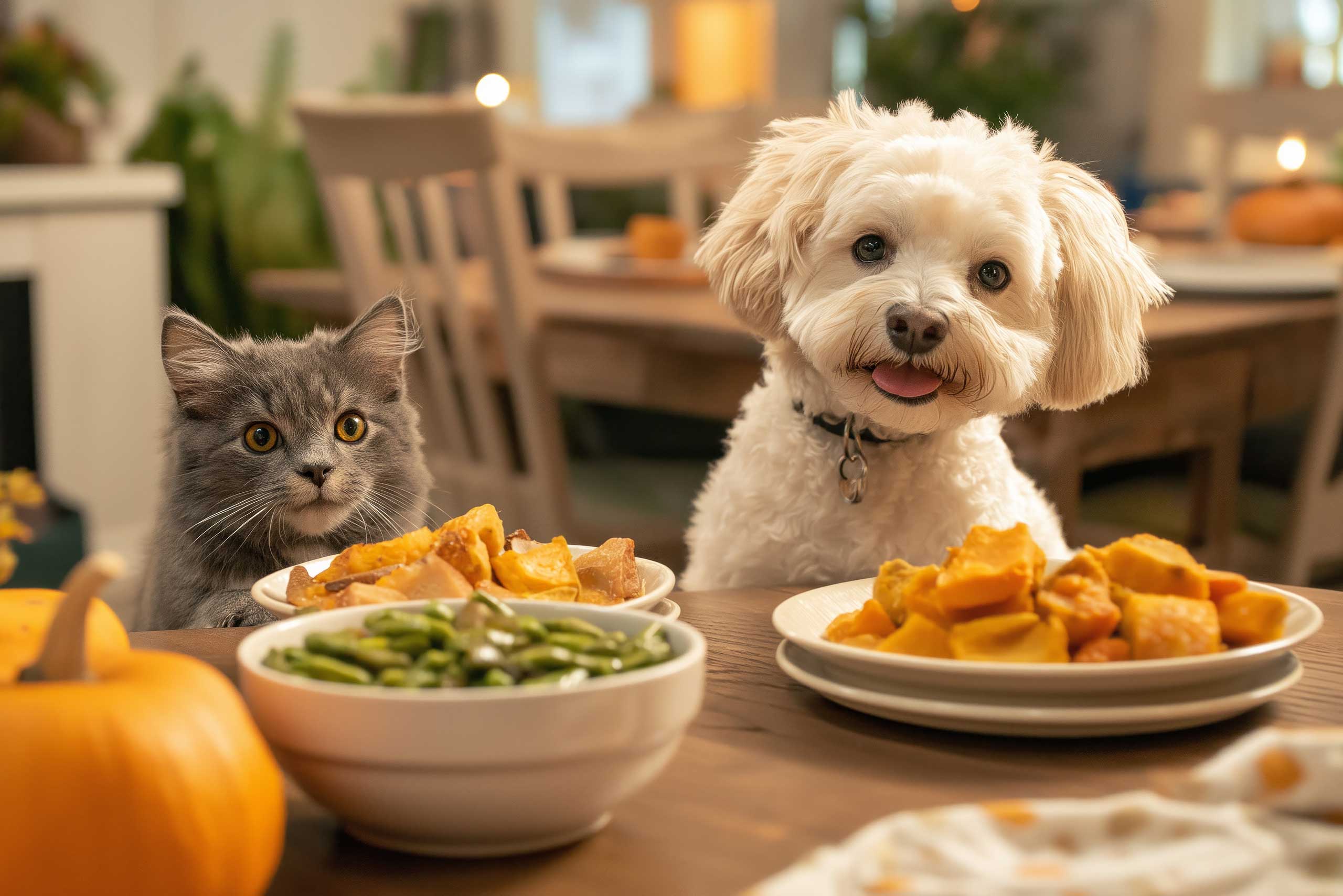 Thanksgiving Tails: Preventive Care and Happy Days for Your Cat and Dog
